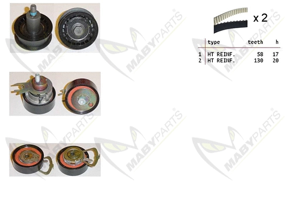 Timing Belt Kit (OBK010149)