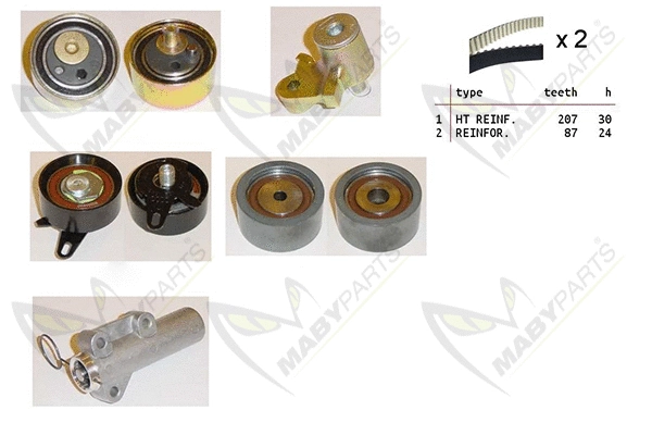 Timing Belt Kit (OBK010239)