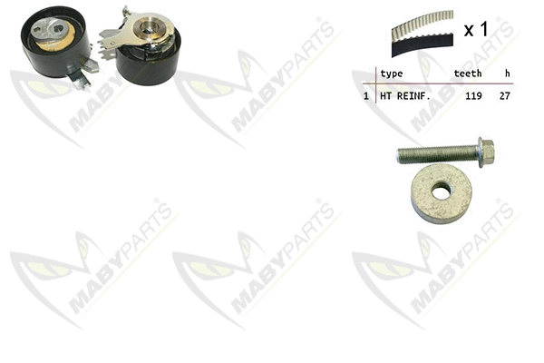Timing Belt Kit (OBK010049)