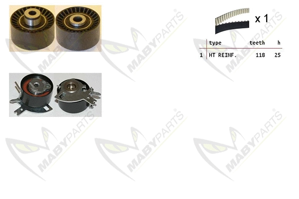 Timing Belt Kit (OBK010089)