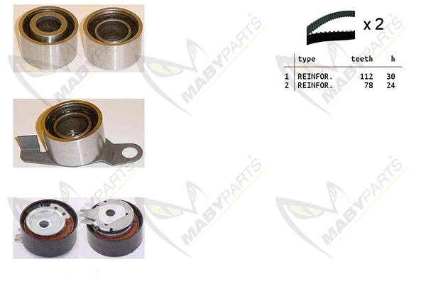 Timing Belt Kit (OBK010320)