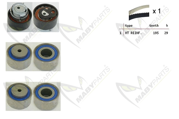 Timing Belt Kit (OBK010153)
