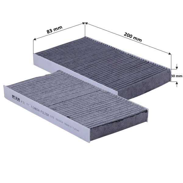 Filter, cabin air (HCK 7402-2)