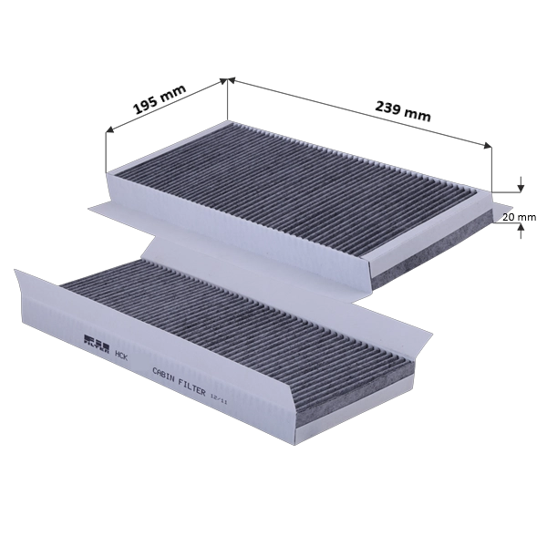 Filter, cabin air (HCK 7179)