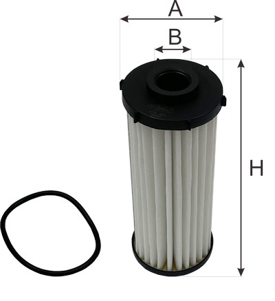Oil filter, automated manual transmission (AMT)