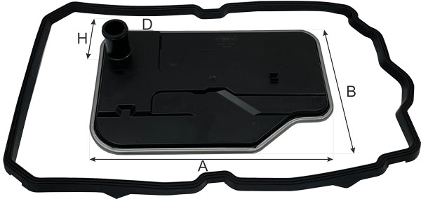 Oil filter, automated manual transmission (AMT)
