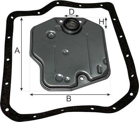 Oil filter, automated manual transmission (AMT)