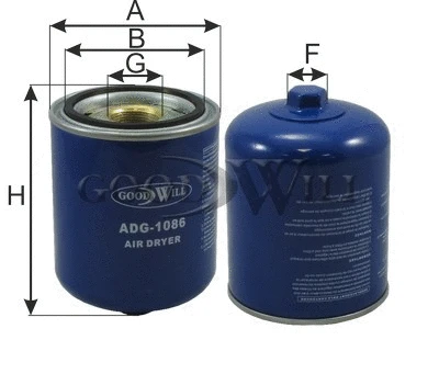 Air Dryer Cartridge, compressed-air system