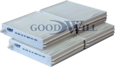 Filter, cabin air (AG 552 2K CF)