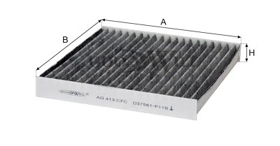 Filter, cabin air