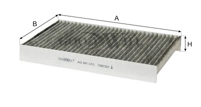 Filter, cabin air