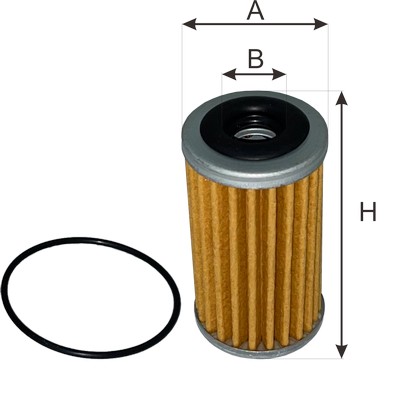 Oil filter, automated manual transmission (AMT)
