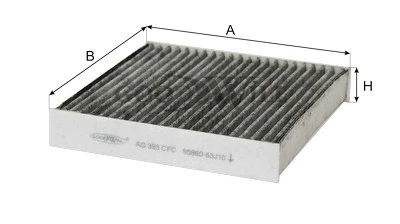 Filter, cabin air