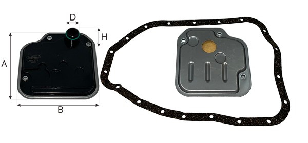 Oil filter, automated manual transmission (AMT)