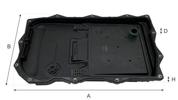 Oil filter, automated manual transmission (AMT)