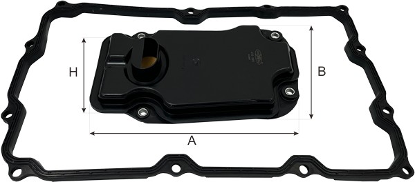 Oil filter, automated manual transmission (AMT)