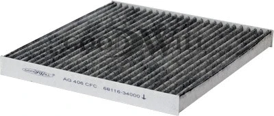 Filter, cabin air (AG 406 CFC)