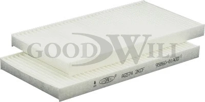 Filter, cabin air (AG 574 2K CF)