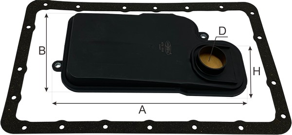 Oil filter, automated manual transmission (AMT)