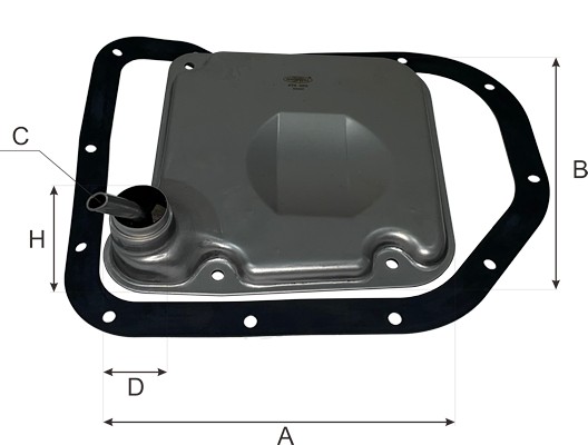 Oil filter, automated manual transmission (AMT)