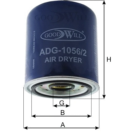 Air Dryer Cartridge, compressed-air system