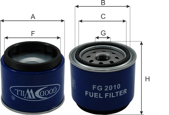 Fuel Filter (FG 2010)