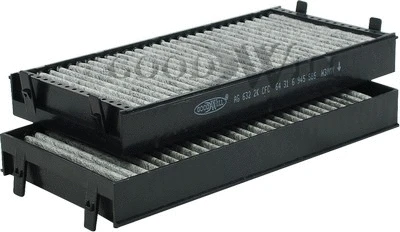 Filter, cabin air (AG 632 2K CFC)
