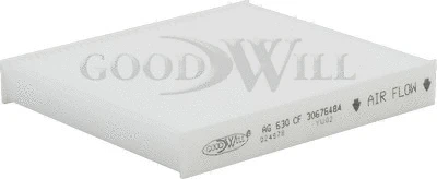 Filter, cabin air (AG 630 CF)