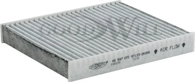 Filter, cabin air (AG 597 CFC)