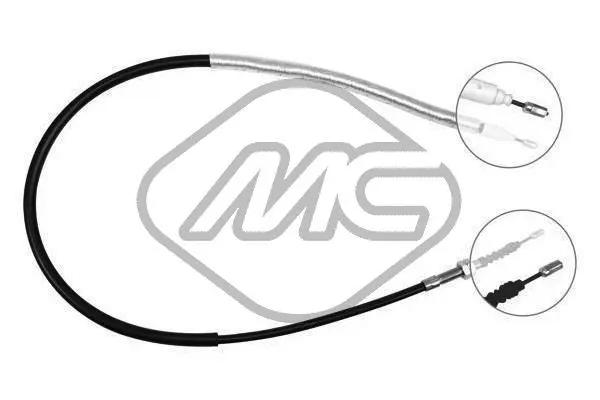 Cable Pull, parking brake (80818)