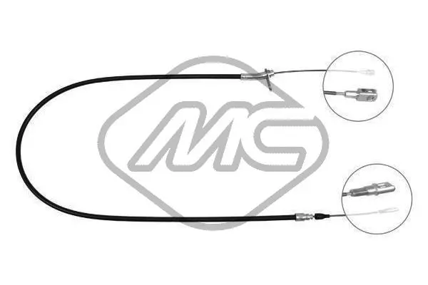 Cable Pull, parking brake (80928)