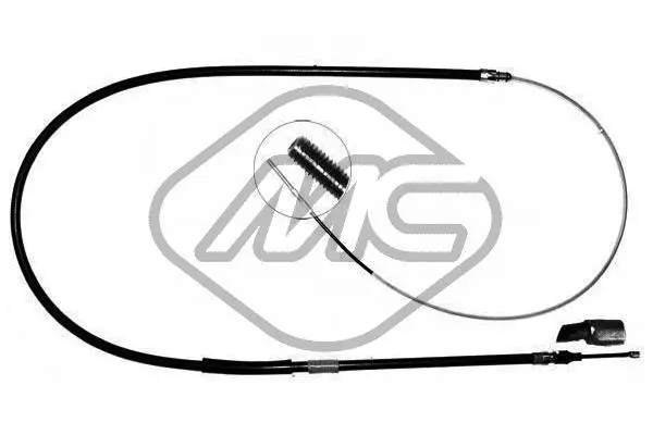 Cable Pull, parking brake (80651)