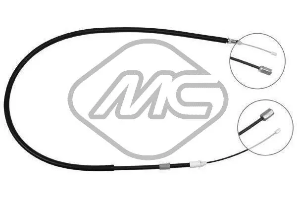 Cable Pull, parking brake (83086)