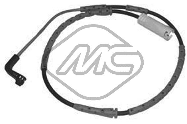Warning Contact, brake pad wear (02084)