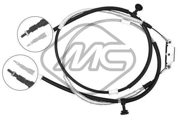 Cable Pull, parking brake (80067)