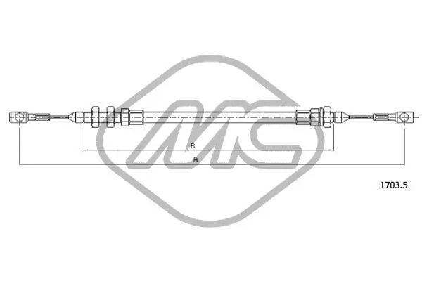 Accelerator Cable (81525)