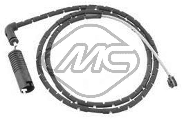 Warning Contact, brake pad wear (02134)