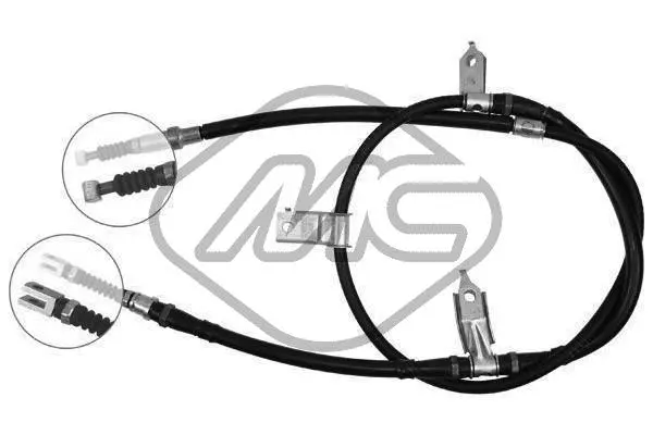 Cable Pull, parking brake (82169)