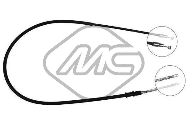 Cable Pull, parking brake (83907)