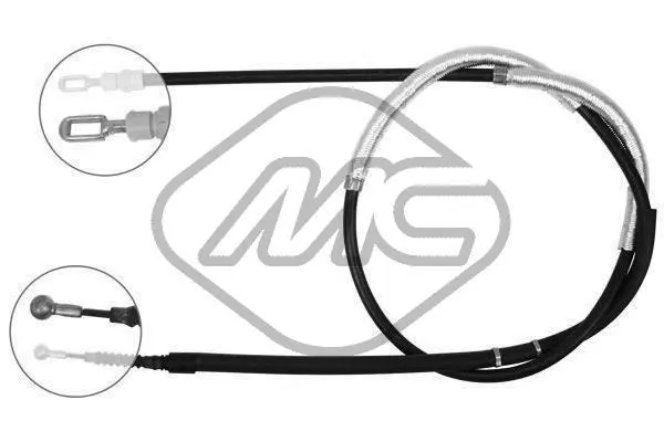 Cable Pull, parking brake (80581)