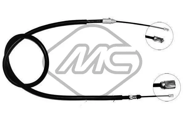 Cable Pull, parking brake (80373)