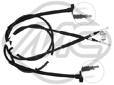 Cable Pull, parking brake (80254)
