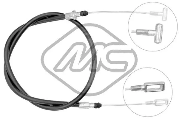 Cable Pull, parking brake (81378)