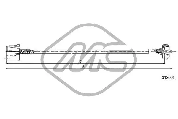 Speedometer Cable (82242)