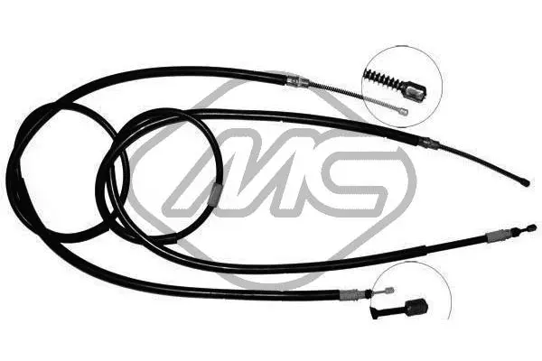 Cable Pull, parking brake (80374)