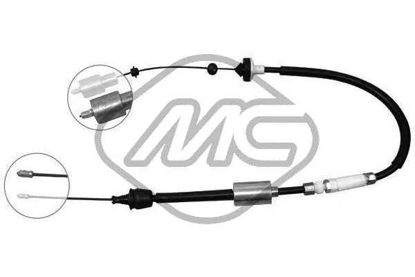 Cable Pull, clutch control (82928)