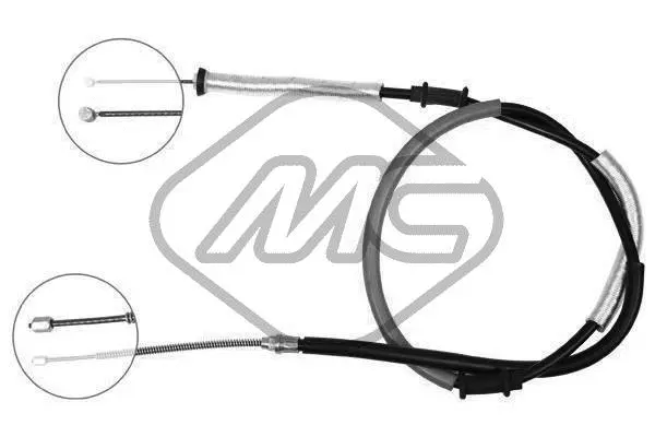 Cable Pull, parking brake (81403)
