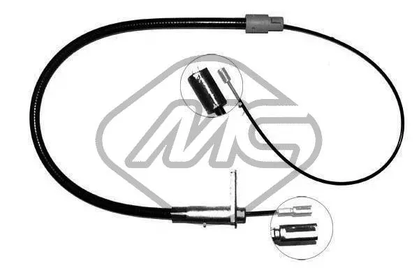 Cable Pull, parking brake (80969)