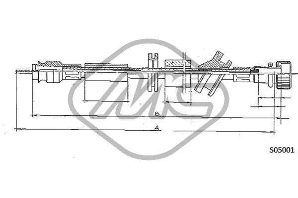 Speedometer Cable (80915)