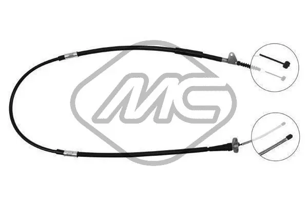 Cable Pull, parking brake (83426)